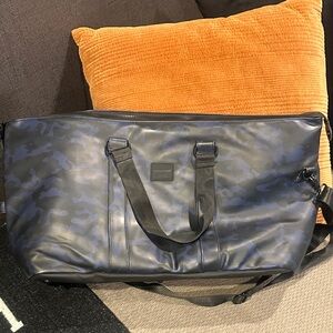 Duchamp Navy Camouflage Duffel Bag EUC